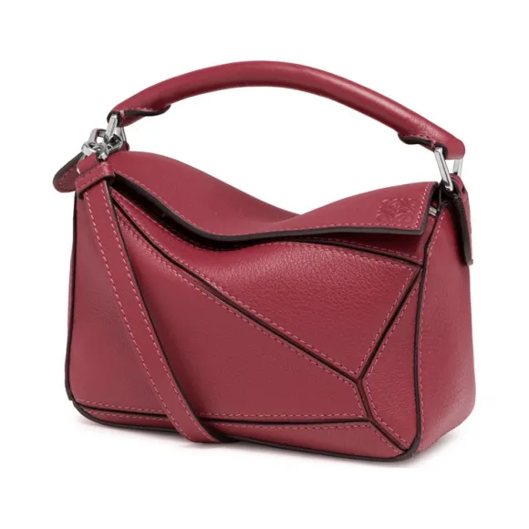 罗意威/Loewe Puzzle Mini Bag棕色 322.30.U95