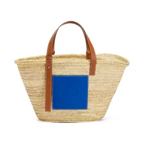 罗意威/Loewe Basket LargeNatural/Blue 327.02PS81