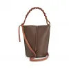 罗意威/Loewe Gate Bucket HandleDark Taupe 329.56.Z85