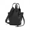罗意威/Loewe Hammock Drawstring Mini Bag黑色 329.77.V07