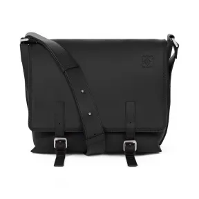 罗意威/Loewe Military Messenger Small Bag黑色 337.02.N64
