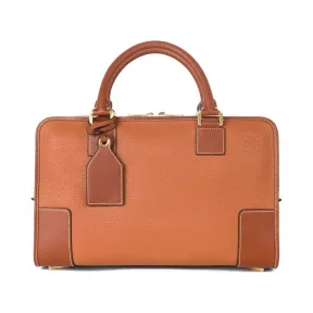 罗意威/Loewe Amazona 手袋棕色 352.41.N22