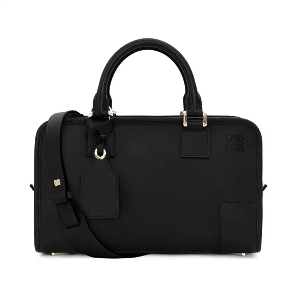 罗意威/Loewe Amazona 28 Bag 黑色/金色 352.45.A03