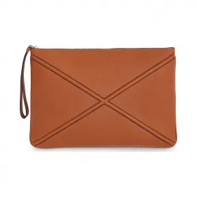 罗意威/Loewe Travel Portfolio 手包 棕色 357.20.L14