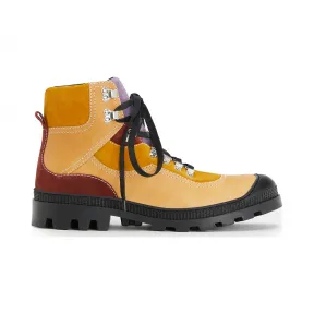 罗意威/Loewe Hiking BootMustard/Lavender 453.10.129