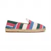 罗意威/Loewe Slipper EspadrillePink/Green/Light Blue 453.10.332