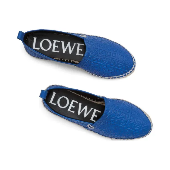 罗意威/Loewe All Over John Allen Espadrille 砖红色 453.15.066