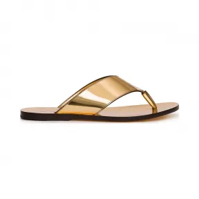 罗意威/Loewe Gold Sandal金色 453.17.018