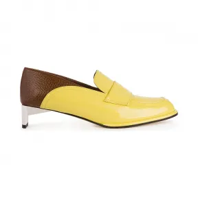罗意威/Loewe Low Heeled Moccasinlimoncello 453.17.024