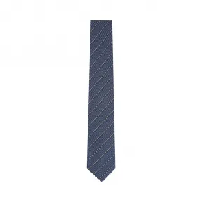 罗意威/Loewe 条纹提花领带 红色 815.50.020