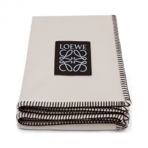 罗意威/Loewe 羊毛盖毯 乳白色 824.24.068