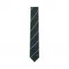 罗意威/Loewe Textured Fine Stripe Tie Navy/ivory 825.50.005