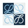 罗意威/Loewe 90X90 Giant Anagram Scarf蓝色 915.15.098