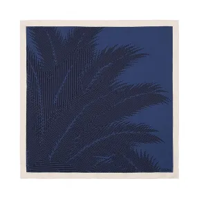 罗意威/Loewe Twillsquare Striped Leave90x90 海军蓝 915.15.117