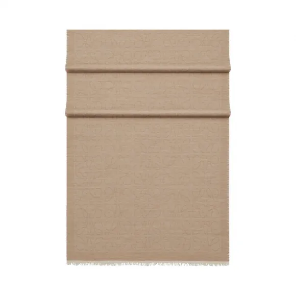 罗意威/Loewe Textured Jacquard 70x200 淡蓝色 916.16.003