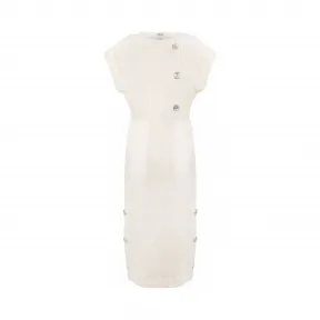 罗意威/Loewe Snaps Dress 白色 D2166130FA