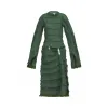 罗意威/Loewe Pleated Dress绿色 D2176290FA