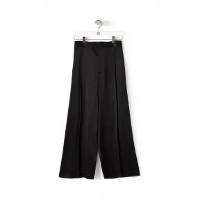 罗意威/Loewe Satin Pleated Trousers黑色 D2292170DI