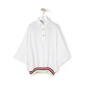 罗意威/Loewe Rib Poloneck Top白色 D2299910GA