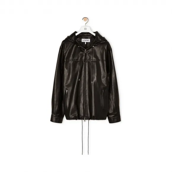 罗意威/Loewe Zip Hood Jacket黑色 H1108950KW