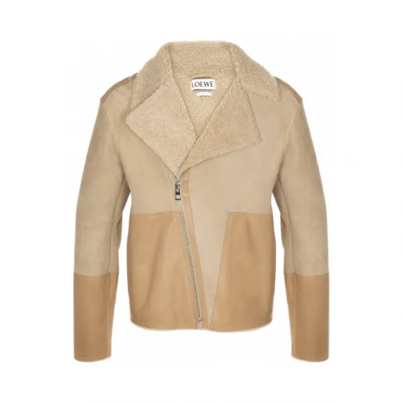 罗意威/Loewe 羊毛领夹克 黑色 H1268073ME