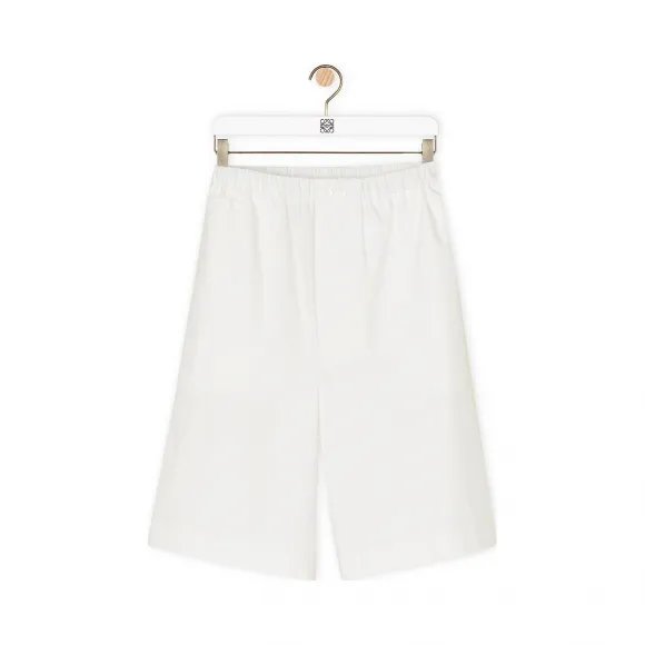 罗意威/Loewe Shorts白色 H2102241RM