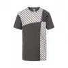 罗意威/Loewe Tshirt Patchwork Stripes蓝色/白色 H2179870CR