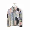 罗意威/Loewe Zip Patchwork JacketMulticolor H2298280AK