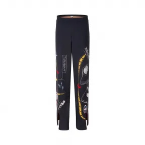 罗意威/Loewe Poly Galaxy Jacquard Trouser Indigo/multicolour H3162070SM