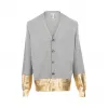 罗意威/Loewe Cardigan With Gold灰色 H3179030CO