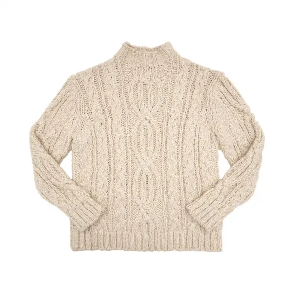 罗意威/Loewe 高领套头衫 淡褐色 H3269000SM