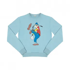 罗意威/Loewe Goofy Sweatshirt Baby Blue H6169550CR