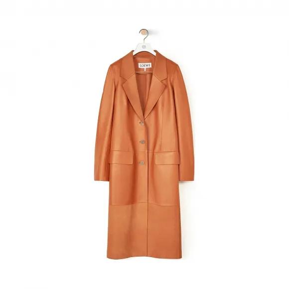 罗意威/Loewe Button CoatCognac S1101960AB