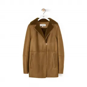 罗意威/Loewe Shearling JacketKhaki Green S1108943MS