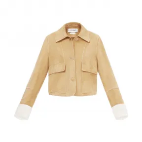 罗意威/Loewe Button Jacket金色 S1288228F