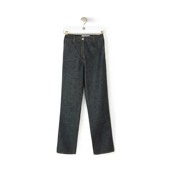 罗意威/Loewe Denim Trousers靛蓝色 S2102190IB