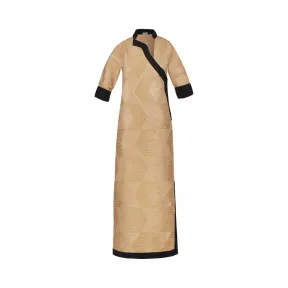 罗意威/Loewe Wrap Dress金色 S2176130FA