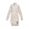 罗意威/Loewe Printed Asymetric Shirt白色/红色 S2179231GA