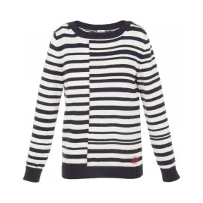 罗意威/Loewe 条纹套衫 海军蓝/白色 S3269800SM