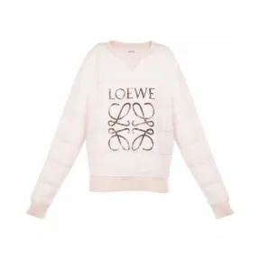 罗意威/Loewe Anagram绗缝套衫 深玫瑰色 S6269480CR