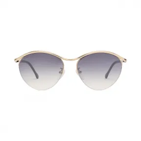 罗意威/Loewe Ariane Sunglasses 黑色/金色 SLW473