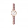 罗拉玫瑰/Lolarose Golden Halo系列镶锆石粉色皮带母贝腕表 LR2206