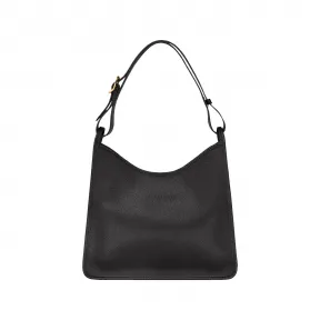 珑骧/Longchamp 流浪包 M Le Foulonné 黑色 (10155021001)