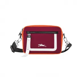 珑骧/Longchamp 相机包 S Le Pliage Collection 橙色/酒红色 (20034HCDH78)