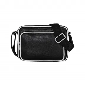 珑骧/Longchamp 相机包 Le Foulonné 系列 黑/白色 (20043HBV067)