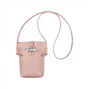 珑骧/Longchamp Roseau 粉表带智能手机保护套 (34180HPN133)