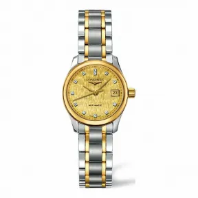 浪琴/Longines 名匠系列 自动机械 18K金 精钢 女表 L2.128.5.38.7