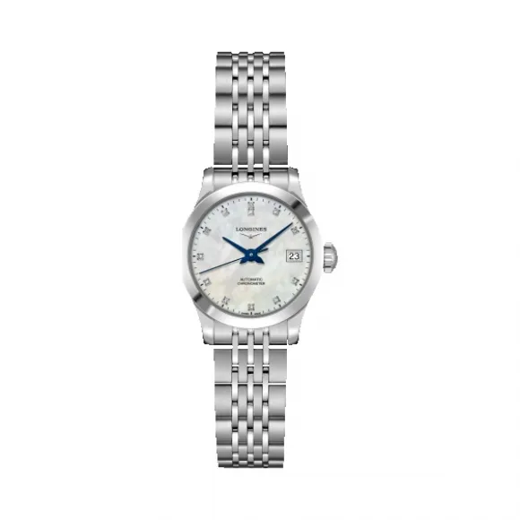 浪琴/Longines 开创者系列 自动机械 精钢 女表 L2.320.4.87.6