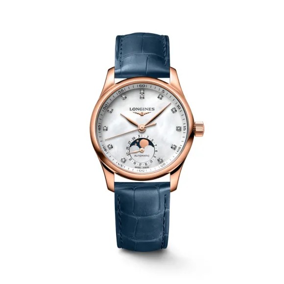 浪琴/Longines 名匠系列  34.00 MM 18K玫瑰金 自动机械机芯 女表 L2.409.8.87.2