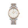 浪琴/Longines 名匠系列 精钢和 18K 200 微米玫瑰金 40.00 mm 自动机械机芯 男表 L2.793.5.99.7
